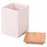 Duży pojemnik kuchenny 10x10x14,5 cm z kamionki z pokrywką 1080 ml Modern Oferta