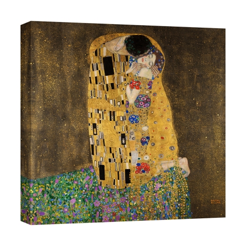 Obraz na płótnie canvas Art Nouveau Il Bacio Gustav Klimt Promocja