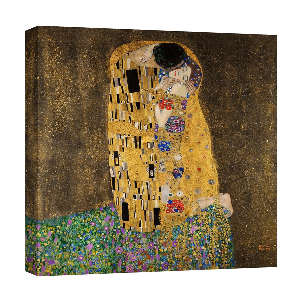 Obraz na płótnie canvas Art Nouveau Il Bacio Gustav Klimt Promocja Obraz na płótnie canvas Art Nouveau Il Bacio Gustav Klimt Promocja