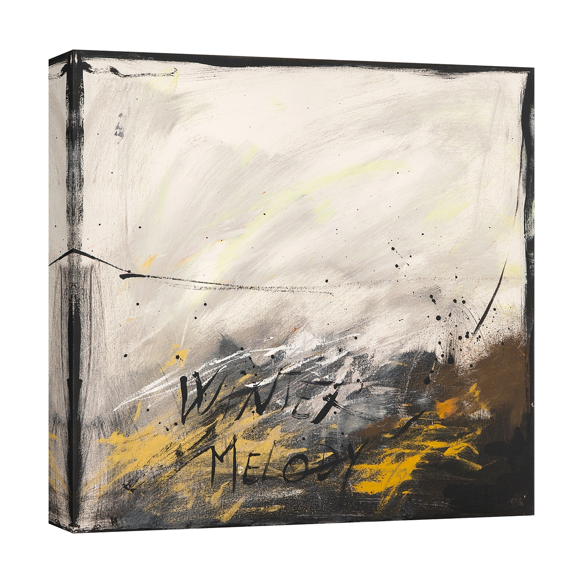 Nowoczesny abstrakcyjny obraz na płótnie canvas Winter Melody H. Romero Promocja Nowoczesny abstrakcyjny obraz na płótnie canvas Winter Melody H. Romero Promocja