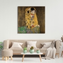 Obraz na płótnie canvas Art Nouveau Il Bacio Gustav Klimt Sprzedaż