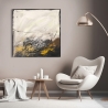 Nowoczesny abstrakcyjny obraz na płótnie canvas Winter Melody H. Romero Sprzedaż