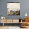 Nowoczesny abstrakcyjny obraz na płótnie canvas Winter Melody H. Romero Sprzedaż
