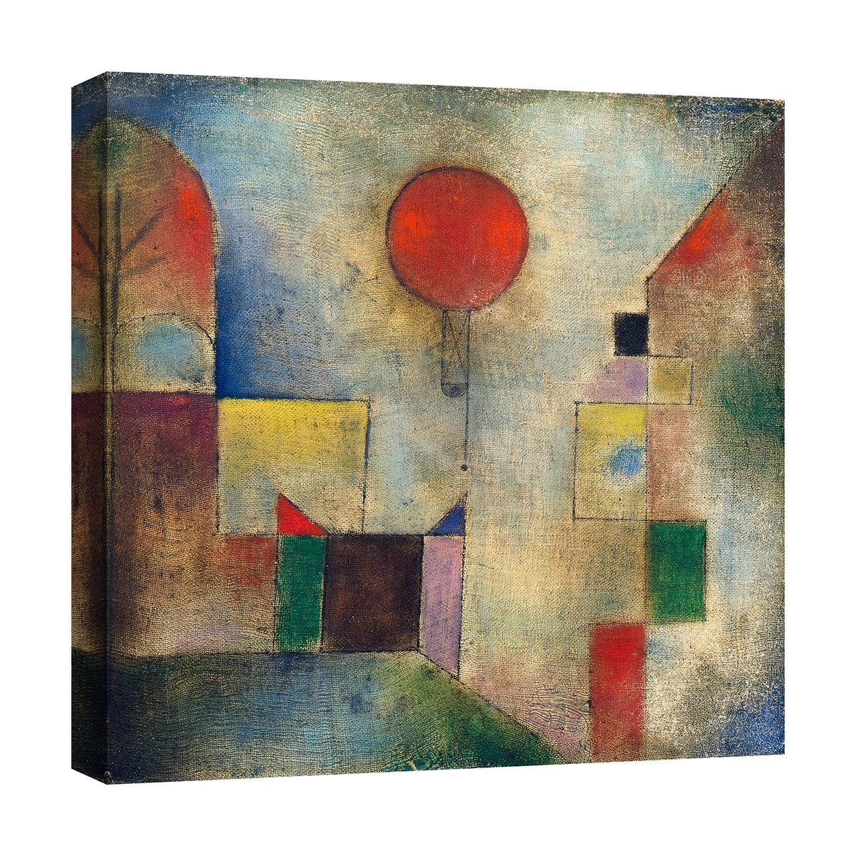 Nowoczesny obraz abstrakcyjny druk na płótnie canvas Red Balloon Paul Klee Promocja Nowoczesny obraz abstrakcyjny druk na płótnie canvas Red Balloon Paul Klee Promocja