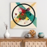 Nowoczesny obraz na płótnie abstrakcyjne Circles in a Circle Wassily Kandinsky Sprzedaż