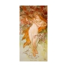 Obraz na płótnie w stylu secesyjnym z motywem kwiatowym Primavera Alphonse Mucha Oferta