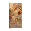 Obraz na płótnie kobieta Art Nouveau Jesień Alphonse Mucha Promocja