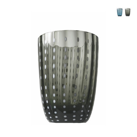 Set 6 bicchieri da tavola per acqua design esotico 300ml Kahalari Promocja