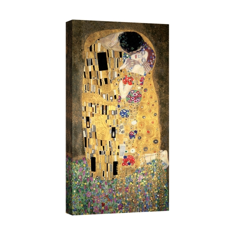 Nowoczesny obraz na płótnie canvas do salonu Il Bacio Gustav Klimt Promocja