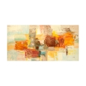 Nowoczesny obraz abstrakcyjny, druk na płótnie canvas, Luci d'estate Lucas Oferta