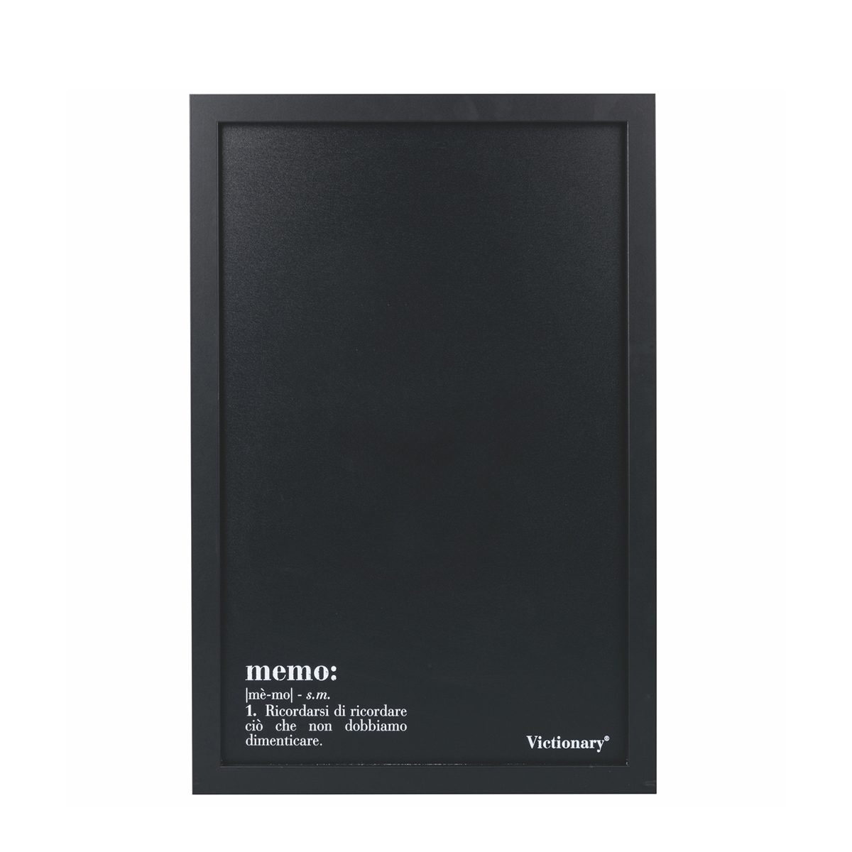 Tablica ścienna z czarnego żelaza z kredami 40x60 cm Victionary Memo Promocja Tablica ścienna z czarnego żelaza z kredami 40x60 cm Victionary Memo Promocja