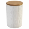 Zestaw 3 ceramicznych pojemników kuchennych z pokrywkami Shade of Shape Geometrie Oferta