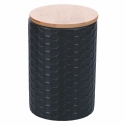 Zestaw 3 ceramicznych pojemników kuchennych z pokrywkami Shade of Shape Geometrie Środki