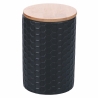 Zestaw 3 ceramicznych pojemników kuchennych z pokrywkami Shade of Shape Geometrie Środki