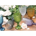 Zestaw 6 kieliszków z kolorowego rżniętego szkła design egzotyczny Marrakech Oferta
