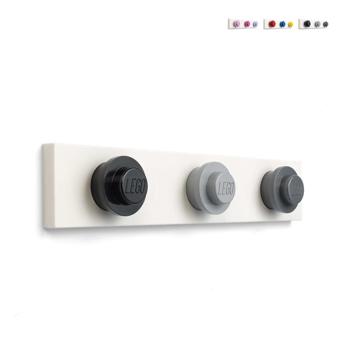 Wieszak ścienny 3 kolorowe haczyki LEGO Wall Hanger Rack Sprzedaż
