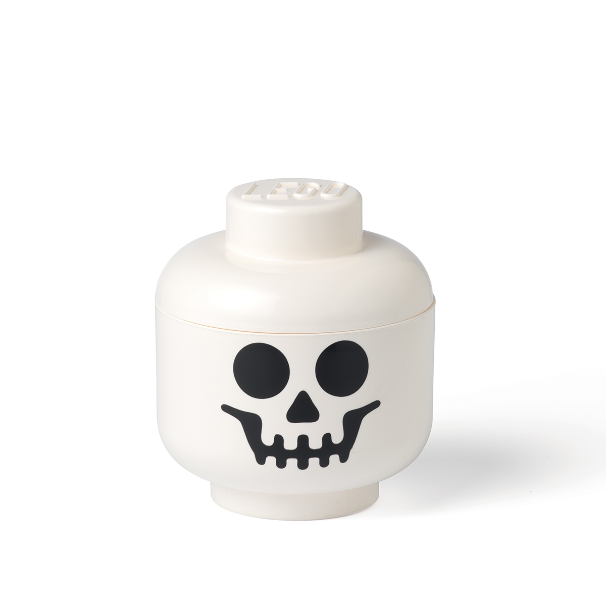 Mały pojemnik w kształcie głowy szkieletu LEGO Storage Head S Skeleton Promocja Mały pojemnik w kształcie głowy szkieletu LEGO Storage Head S Skeleton Promocja