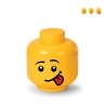 Mały pojemnik w kształcie głowy LEGO Storage Head S Promocja