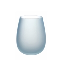Zestaw szklanek ze szkła niebieskiego o efekcie lodu 600ml Happy Hour Ocean Model