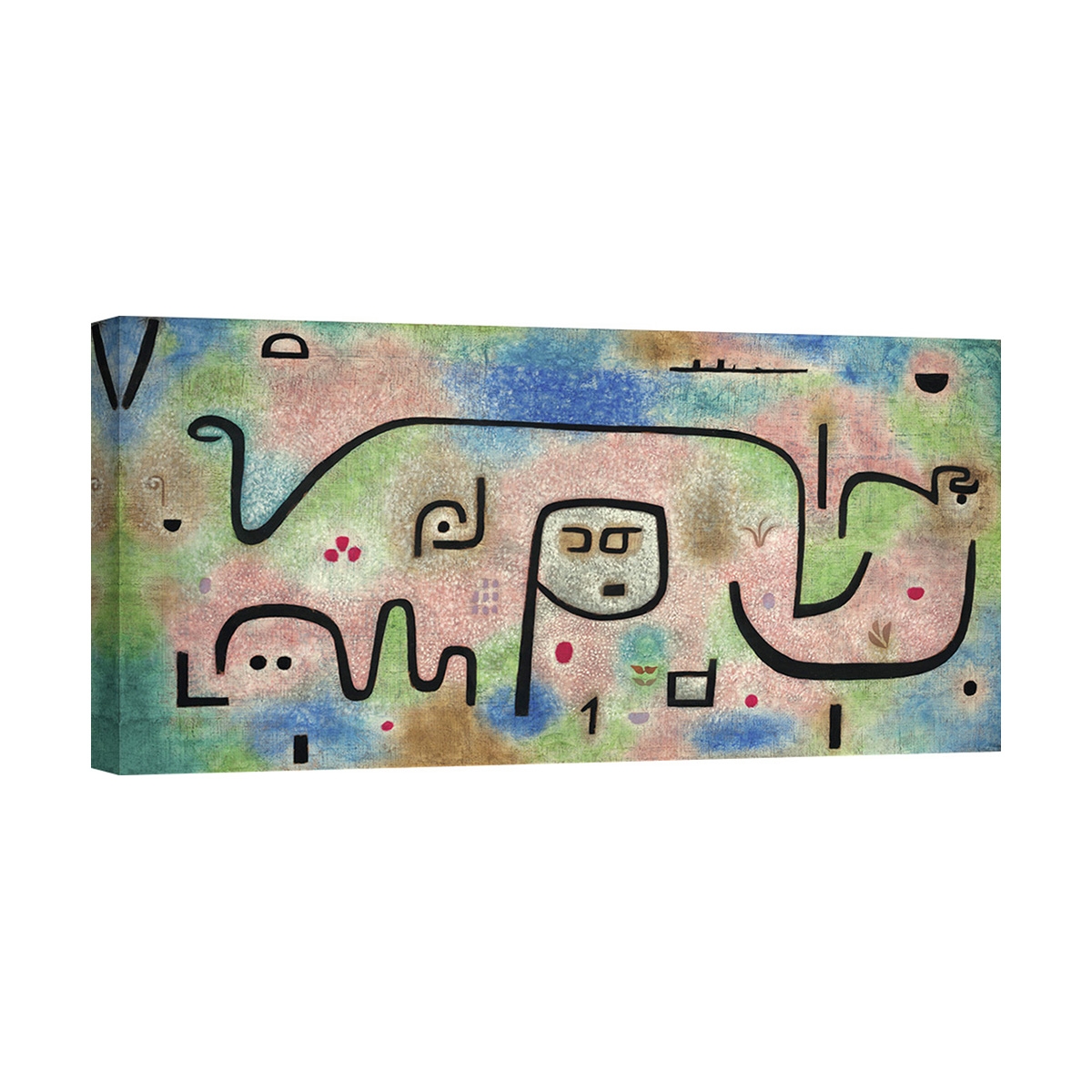 Kolorowy obraz na płótnie abstrakcyjny Insula Dulcamara Paul Klee Promocja Kolorowy obraz na płótnie abstrakcyjny Insula Dulcamara Paul Klee Promocja