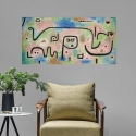Kolorowy obraz na płótnie abstrakcyjny Insula Dulcamara Paul Klee Sprzedaż