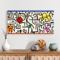 Abstrakcyjny obraz drukowany na płótnie canvas Rich Harbour Paul Klee Sprzedaż