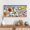 Abstrakcyjny obraz drukowany na płótnie canvas Rich Harbour Paul Klee Sprzedaż