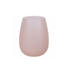 Zestaw 6 szklanek szklanych z efektem lodu 600 ml Happy Hour Chocolate Stan Magazynowy
