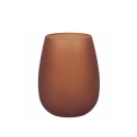 Zestaw 6 szklanek szklanych z efektem lodu 600 ml Happy Hour Chocolate Wybór