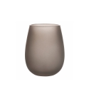 Zestaw 6 szklanek stołowych kropla 600ml szary Happy Hour Stones Rabaty