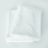 Zestaw 2 poszewek 50x80 cm z bawełny, biały, z zamkiem błyskawicznym Dallas Promocja
