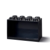 Pojemnik w kształcie klocka LEGO Brick Shelf z 8 guzikami, układany w stosy Model