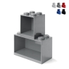 Modułowe regały kontenerowe LEGO Brick Shelf Set 4+8, układane piętrowo Oferta
