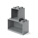 Modułowe regały kontenerowe LEGO Brick Shelf Set 4+8, układane piętrowo Sprzedaż