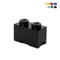 Pojemnik prostokątny LEGO Brick z 2 wypustkami, układany w stosy Promocja
