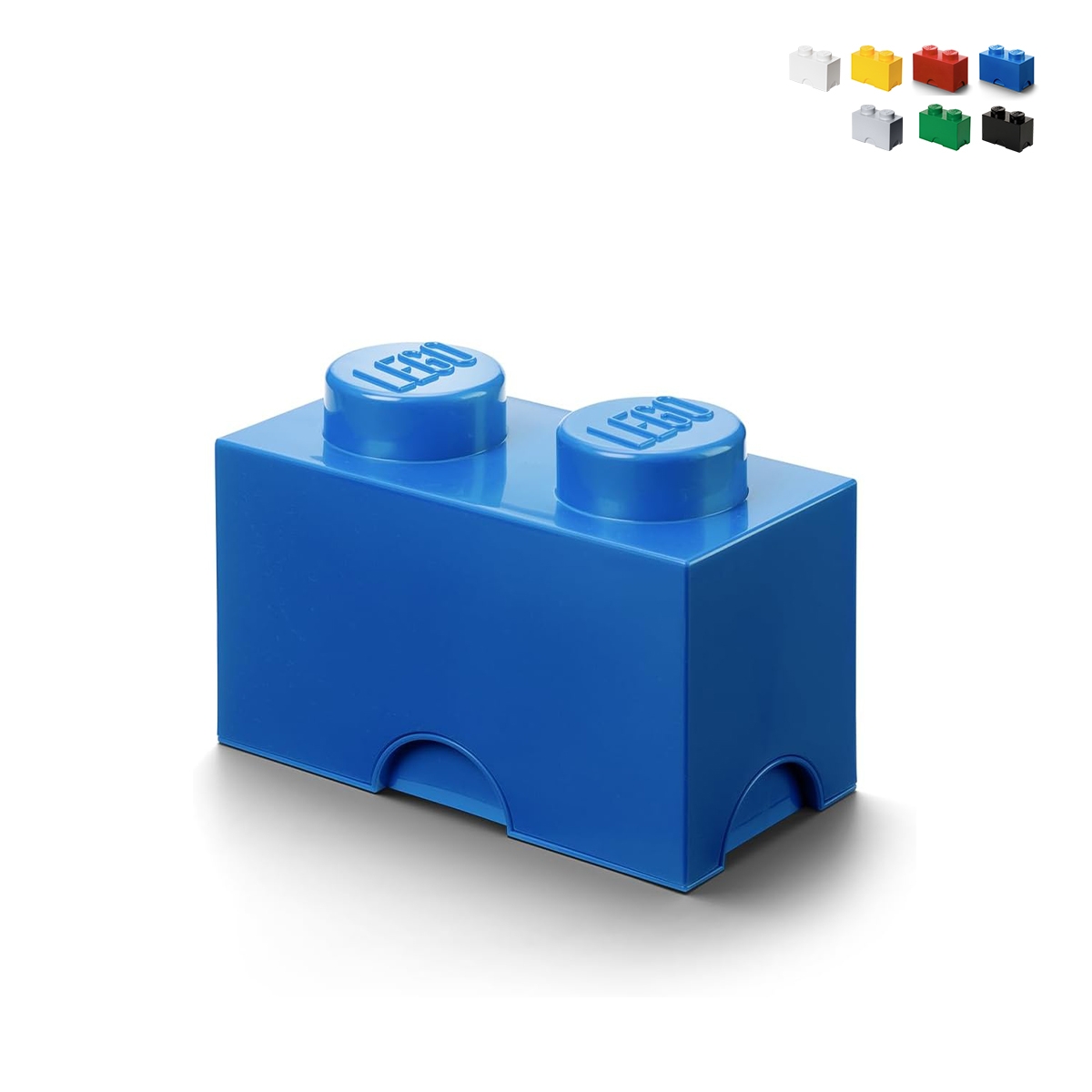 Pojemnik prostokątny LEGO Brick z 2 wypustkami, układany w stosy Zakup Pojemnik prostokątny LEGO Brick z 2 wypustkami, układany w stosy Zakup