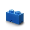 Pojemnik prostokątny LEGO Brick z 2 wypustkami, układany w stosy 