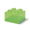 Przezroczysty pojemnik z pokrywką LEGO Brick 4 guziki Cena