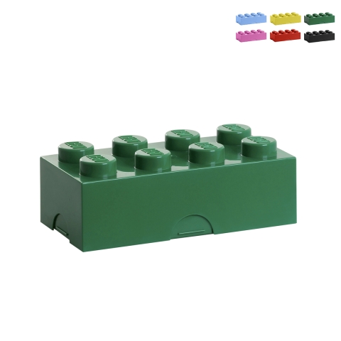 Pudełko na lunch i przekąski LEGO Lunch Box, układane jak klocki. Promocja