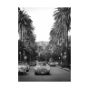 Czarno-biały obraz drukowany na płótnie Boulevard in Hollywood Oferta