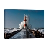 Obraz fotograficzny na płótnie Lighthouse in the Mediterranean Sea Promocja