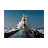 Obraz fotograficzny na płótnie Lighthouse in the Mediterranean Sea Oferta