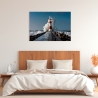 Obraz fotograficzny na płótnie Lighthouse in the Mediterranean Sea Sprzedaż