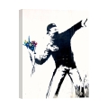 Obraz na płótnie street art nowoczesny Messaggio di Pace Banksy Promocja