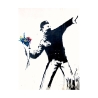 Obraz na płótnie street art nowoczesny Messaggio di Pace Banksy Oferta