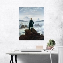 Obraz "Viandante sul mare di nebbia" Caspar David Friedrich - druk na płótnie Sprzedaż