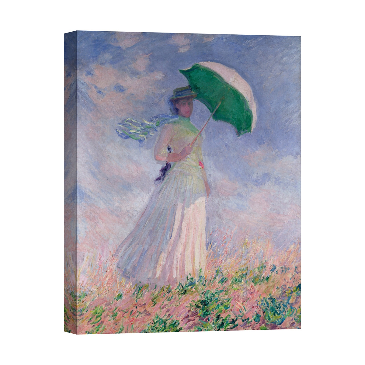Obraz na płótnie canvas Kobieta z parasolem Claude Monet Promocja Obraz na płótnie canvas Kobieta z parasolem Claude Monet Promocja