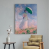 Obraz na płótnie canvas Kobieta z parasolem Claude Monet Sprzedaż