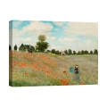 Obraz na płótnie impresjonistyczny "Campo con papaveri" Claude Monet Promocja