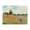 Obraz na płótnie impresjonistyczny "Campo con papaveri" Claude Monet Oferta